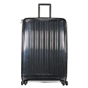 Piquadro Black Polycarbonate Men's Travel Trolley