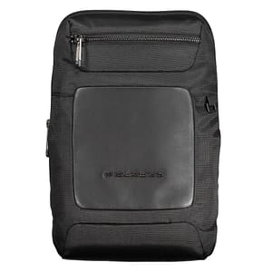 Piquadro Nero Econyl Men Shoulder Bag