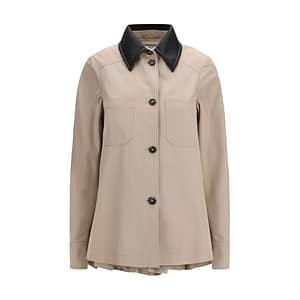 Max Mara Beige Polyester Coat