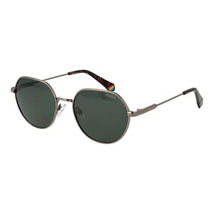 Polaroid Gray Metal Sunglasses