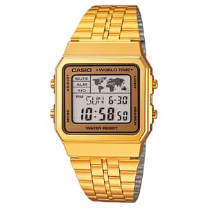 Casio Gold Stainless Steel Digital Watch