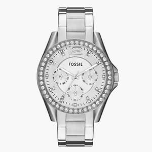 Fossil Gray Stainless Steel Dress Watch