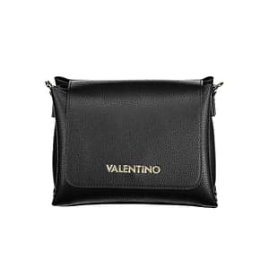 Mario Valentino Black Polyurethane Women Handbag