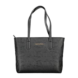 Mario Valentino Nero Poliuretano Women Shoulder Bag