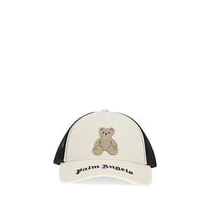 Palm Angels White Cotton Cap (Baseball Hat)