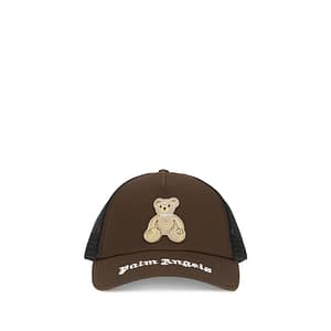 Palm Angels Brown Cotton Cap (Baseball Hat)