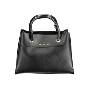 Mario Valentino Black Polyurethane Women Handbag