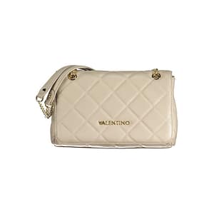 Mario Valentino Beige Polyurethane Women Handbag