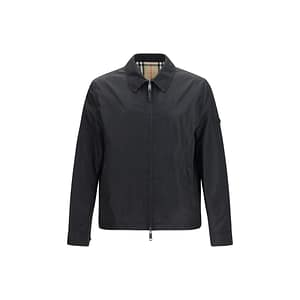Burberry Black Polyamide Full-Length Jacket