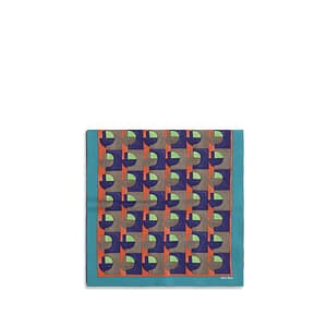 Miu Miu Multicolor Silk Scarf