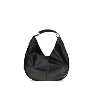 Saint Laurent Black Calf Leather Bos Taurus Shoulder Bag