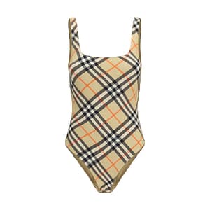 Burberry Beige Polyamide One-Piece Swimsuit