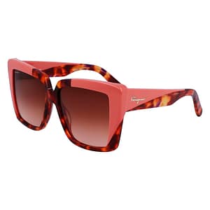 Ferragamo Multicolor Acetate Sunglasses