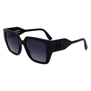 Karl Lagerfeld Black Injected Sunglasses
