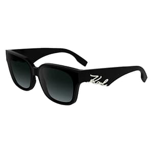 Karl Lagerfeld Black Acetate Sunglasses