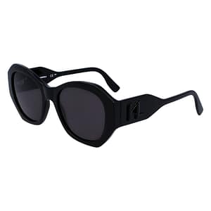 Karl Lagerfeld Black Injected Sunglasses