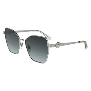 Longchamp Gray Metal Sunglasses