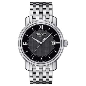 Tissot Gray Stainless Steel Dress Watch