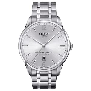 Tissot Gray Stainless Steel Dress Watch