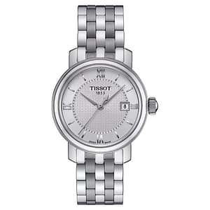 Tissot Gray Stainless Steel Dress Watch