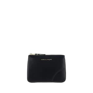 Comme Des Garçons Black Calf Leather Bos Taurus Wallet
