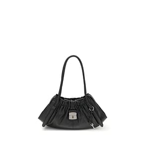 Marc Jacobs Black Lamb Ovis Aries Aries Shoulder Bag