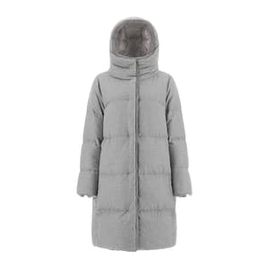 Herno Gray Cashmere Coat