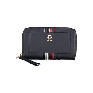 Tommy Hilfiger Blue Polyethylene Wallet