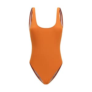 Kristina Ti Orange Polyamide One-Piece Swimsuit