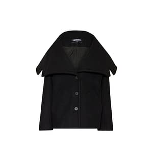 Jacquemus Black Virgin Wool Coat