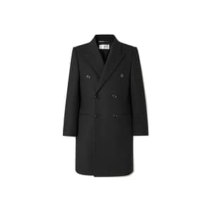 Saint Laurent Black Wool Coat