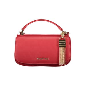 Mario Valentino Rosso Polyurethane Women's Bag