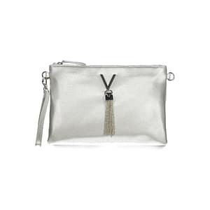 Mario Valentino Gray Polyethylene Handbag