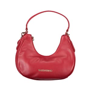 Mario Valentino Rosso Polyurethane Women's Shoulder Bag