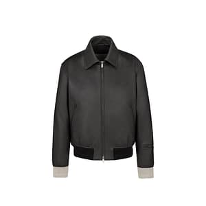 Dior Black Leather Jacket