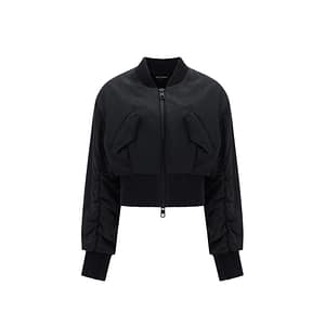 Dolce & Gabbana Black Acetate Bomber