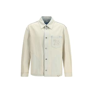 Golden Goose Beige Cotton Denim Jacket