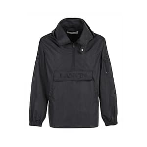 Lanvin Black Polyamide Shell Jacket