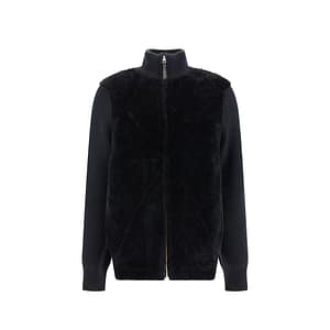 Loewe Black Lamb Fur Coat