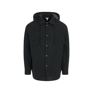 Loewe Black Cotton Shell Jacket