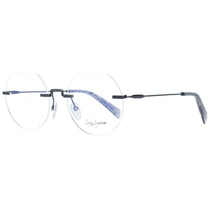 Yohji Yamamoto Gray Metal Glasses (Frames)