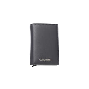 Cerruti 1881 Blue Calfskin Men Wallet