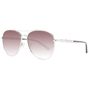 Guess Silver Metal Sunglasses