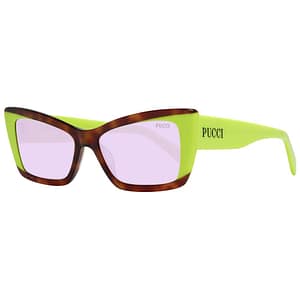 Emilio Pucci Multicolor Plastic Sunglasses