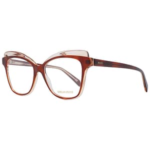 Emilio Pucci Brown Plastic Glasses (Frames)