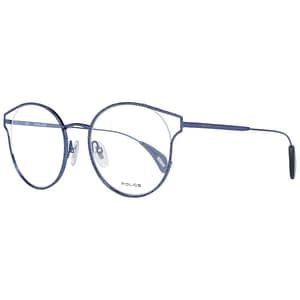Police Blue Metal & Plastic Glasses (Frames)