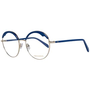 Emilio Pucci Blue Metal & Plastic Glasses (Frames)