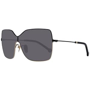 Carolina Herrera Black Metal Sunglasses