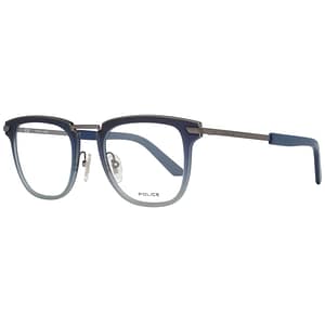 Police Blue Metal & Plastic Glasses (Frames)