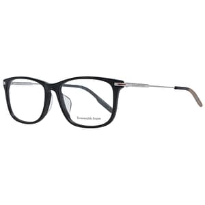 Ermenegildo Zegna Black Plastic Glasses (Frames)